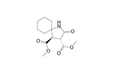 1-Azaspiro[4.5]decane-3,4-dicarboxylic acid, 2-oxo-, dimethyl ester, trans-