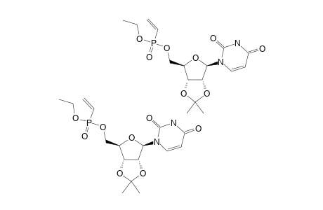 ETHYL-(2,3-O-ISOPROPYLIDENEURIDIN-5-YL)-VINYLPHOSPHONATE