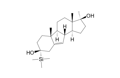 7-NORANDROST-5-ENE-3.BETA.,17.BETA.-DIOL-17.ALPHA.-METHYL-TRIMETHYLSILYL ETHER