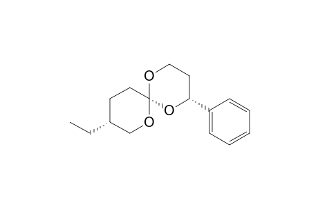 (2R,6R,9R)-4-Phenyl-9-ethyl-1,5,7-trioxaspiro[5.5]undecane