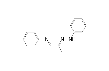 2-Propanone, 1-(phenylimino)-, phenylhydrazone, monoperchlorate