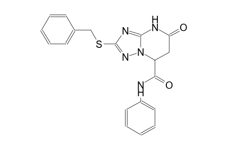 [1,2,4]triazolo[1,5-a]pyrimidine-7-carboxamide, 4,5,6,7-tetrahydro-5-oxo-N-phenyl-2-[(phenylmethyl)thio]-