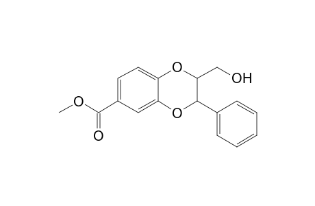 2-(hydroxymethyl)-3-phenyl-2,3-dihydro-1,4-benzodioxin-6-carboxylic acid methyl ester