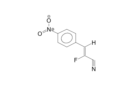 (Z)-1-FLUORO-1-CYANO-2-(4-NITROPHENYL)ETHENE