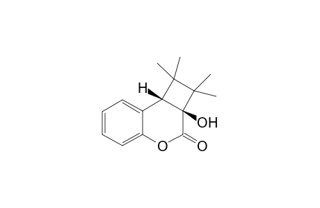 (2aS,8bS)-1,1,2,2-tetramethyl-2a-oxidanyl-8bH-cyclobuta[c]chromen-3-one