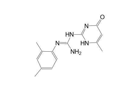N''-(2,4-dimethylphenyl)-N-(6-methyl-4-oxo-1,4-dihydro-2-pyrimidinyl)guanidine