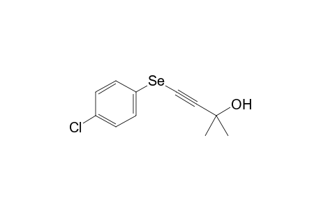 4-[(4-Chlorophenyl)selanyl]-2-methylbut-3-yn-2-ol