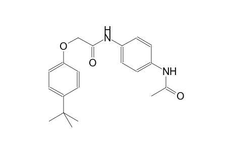 acetamide, N-[4-(acetylamino)phenyl]-2-[4-(1,1-dimethylethyl)phenoxy]-