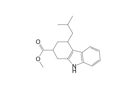 Methyl 1,2,3,4-Tetrahydro-4-(2-methylpropyl)-9H-carbazole-2-carboxylate