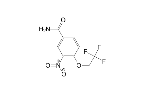 3-nitro-4-(2,2,2-trifluoroethoxy)benzamide