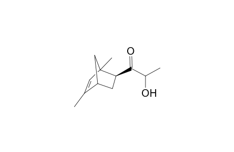 exo-(2S)-1-(1,5-dimethyl1bicyclo[2.2.1]hept-5-en-2-yl)-2-hydroxypropan-1-one