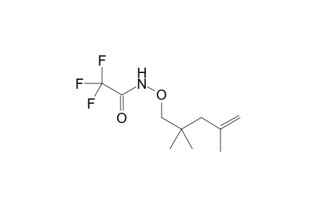 2,2,2-Trifluoro-N-[(2,2,4-trimethylpent-4-en-1-yl)oxy]acetamide