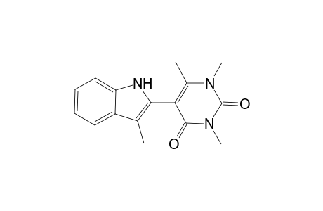 1,3,6-Trimethyl-5-(3-methyl-1H-indol-2-yl)-2,4(1H,3H)-pyrimidinedione