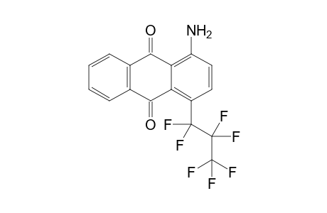 1-Amino-4-(perfluoropropyl)anthraquinone