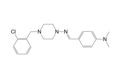 4-(2-chlorobenzyl)-N-{(E)-[4-(dimethylamino)phenyl]methylidene}-1-piperazinamine