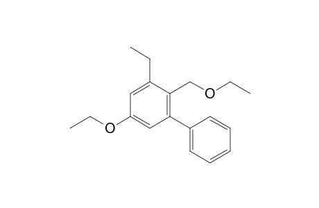 1-Ethoxymethyl-4-ethoxy-2-ethyl-6-phenylbenzene
