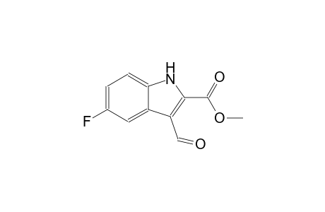 1H-Indole-2-carboxylic acid, 5-fluoro-3-formyl-, methyl ester