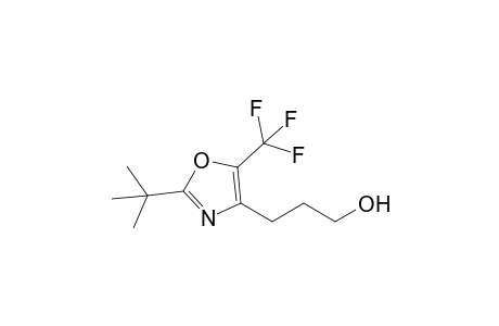 3-[2-tert-butyl-5-(trifluoromethyl)-1,3-oxazol-4-yl]-1-propanol