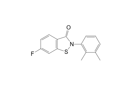 1,2-Benzisothiazol-3(2H)-one, 2-(2,3-dimethylphenyl)-6-fluoro-