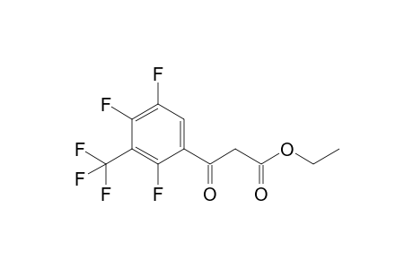 3-keto-3-[2,4,5-trifluoro-3-(trifluoromethyl)phenyl]propionic acid ethyl ester
