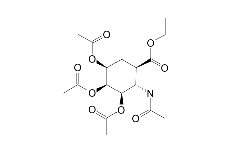 ETHYL-(ANTI)-(ANTI)-(SYN)-(SYN)-3,4,5-TRIACETOXY-2-N-ACETYLAMINOCYCLOHEXANE-1-CARBOXYLATE