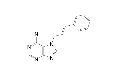 (E)-7-Cinnamyl-7H-purin-6-amine