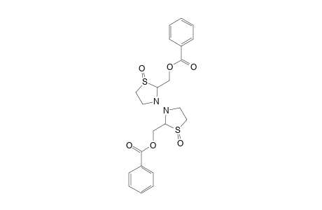 2-BENZOYLOXYMETHYL-1,3-THIAZOLIDINE1-OXIDE;ISOMER-1/2
