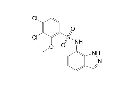 benzenesulfonamide, 3,4-dichloro-N-(1H-indazol-7-yl)-2-methoxy-