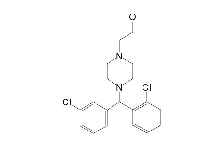 1-Piperazineethanol, [4-[.alpha.-(2-chlorophenyl)-3-chlorobenzyl]-