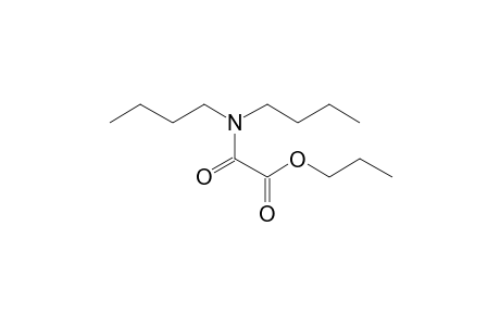 Oxalic acid, monoamide, N,N-dibutyl, propyl ester