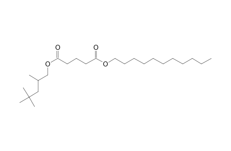 Glutaric acid, 2,4,4-trimethylpentyl undecyl ester