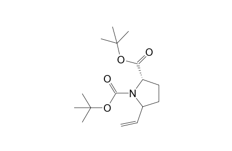 (2S,5R/S)-1-(tert-Butoxycarbonyl)-5-vinylpyrrolidine-2-carboxylic acid tert-butyl ester