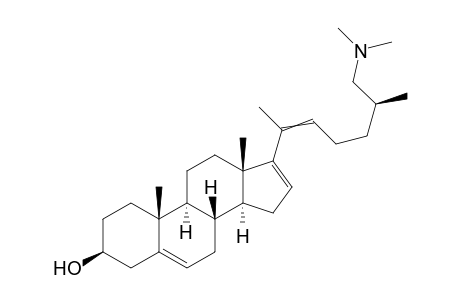 (3.beta.,25S)-26-(Dimethylamino)cholesta-5,16,20(22)-trien-3-ol