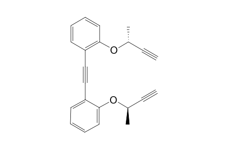(+)-1,1'-Ethyne-1,2-diylbis(2-{[(1R)-1-methylprop-2-yn-1-yl]oxy}benzene)