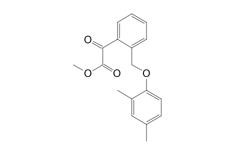 Benzeneacetic acid, 2-[(2,4-dimethylphenoxy)methyl]-alpha-oxo-,methyl ester