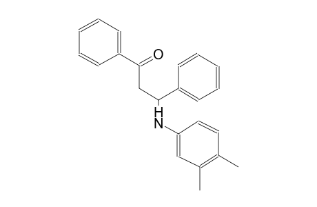 3-(N-3,4-Dimethylphenylamino)-1,3-Diphenyl-1-Acetone