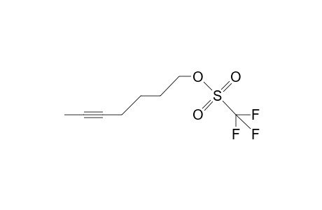 5-Heptyn-1-yl trifluoromethylsulfonate