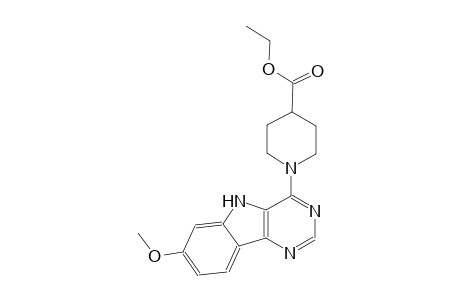 ethyl 1-(7-methoxy-5H-pyrimido[5,4-b]indol-4-yl)-4-piperidinecarboxylate