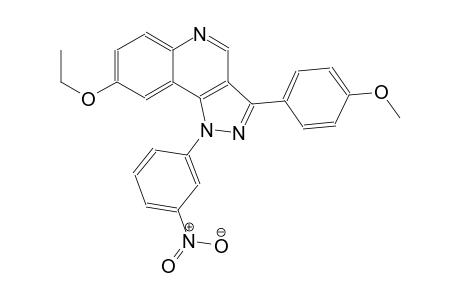 8-ethoxy-3-(4-methoxyphenyl)-1-(3-nitrophenyl)-1H-pyrazolo[4,3-c]quinoline