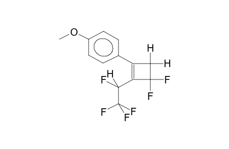 1-(2-HYDROPERFLUOROETHYL)-1-PARA-METHOXYPHENYL-4,4-DIFLUOROBUTENE-1