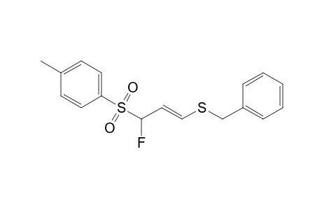 1-Benzylthio-3-fluoro-3-tosyl-1-propene