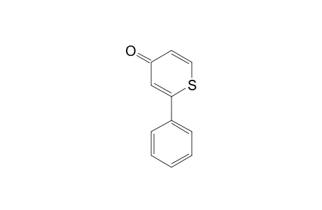 4H-thiopyran-4-one, 2-phenyl-