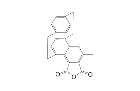 6-Methyl[2,2]parafuro[3,4-a]naphthalenocyclophane-20,22-dione