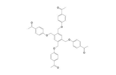 1-[4-[2,4,5-TRI-(4-ACETYLPHENOXYMETHYL)-BEZYLOXY]-PHENYL]-1-ETHANONE