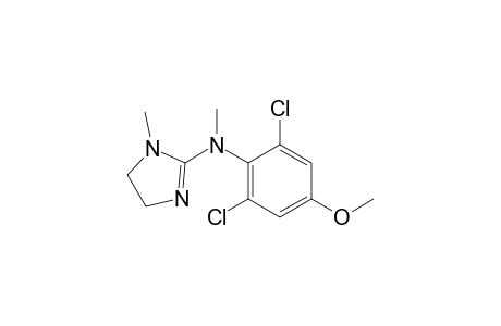 1H-Imidazol-2-amine, N-(2,6-dichloro-4-methoxyphenyl)-4,5-dihydro-N,1-dimethyl-