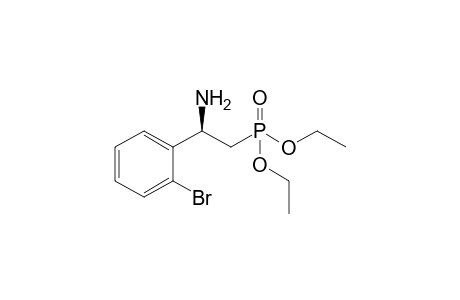 (1R)-1-(2-bromophenyl)-2-diethoxyphosphoryl-ethanamine