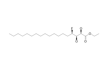 REL-(2S,3S,4S)-4-FLUORO-2,3-DIHYDROXYOCTADECANOATE