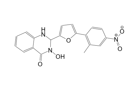 3-hydroxy-2-[5-(2-methyl-4-nitrophenyl)-2-furyl]-2,3-dihydro-4(1H)-quinazolinone