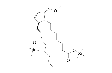 7-[(1R,2Z,5R)-2-methoxyimino-5-[(E,3S)-3-trimethylsilyloxyoct-1-enyl]-1-cyclopent-3-enyl]heptanoic acid trimethylsilyl ester