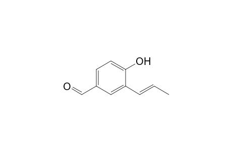 4-Hydroxy-3-(prop-1-enyl)benzaldehyde